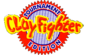 ClayFighter logo for Super Nintendo